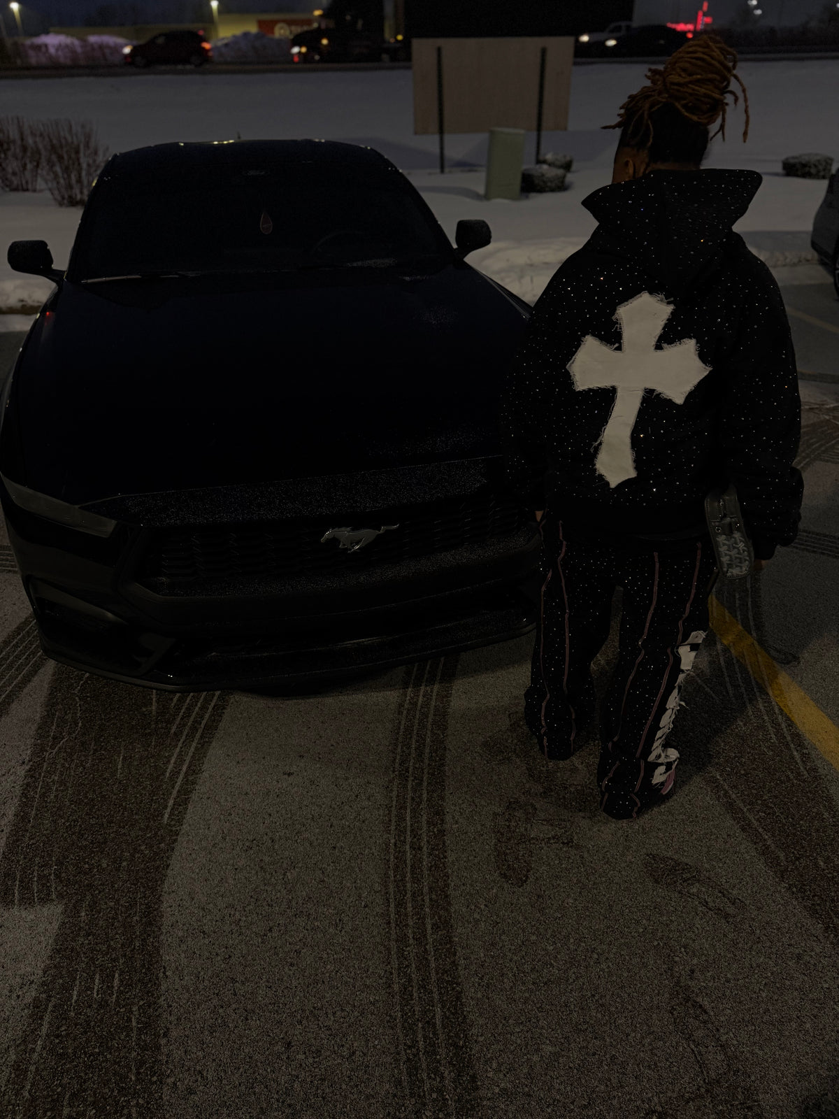 Black Coruscate HOODIE ONLY