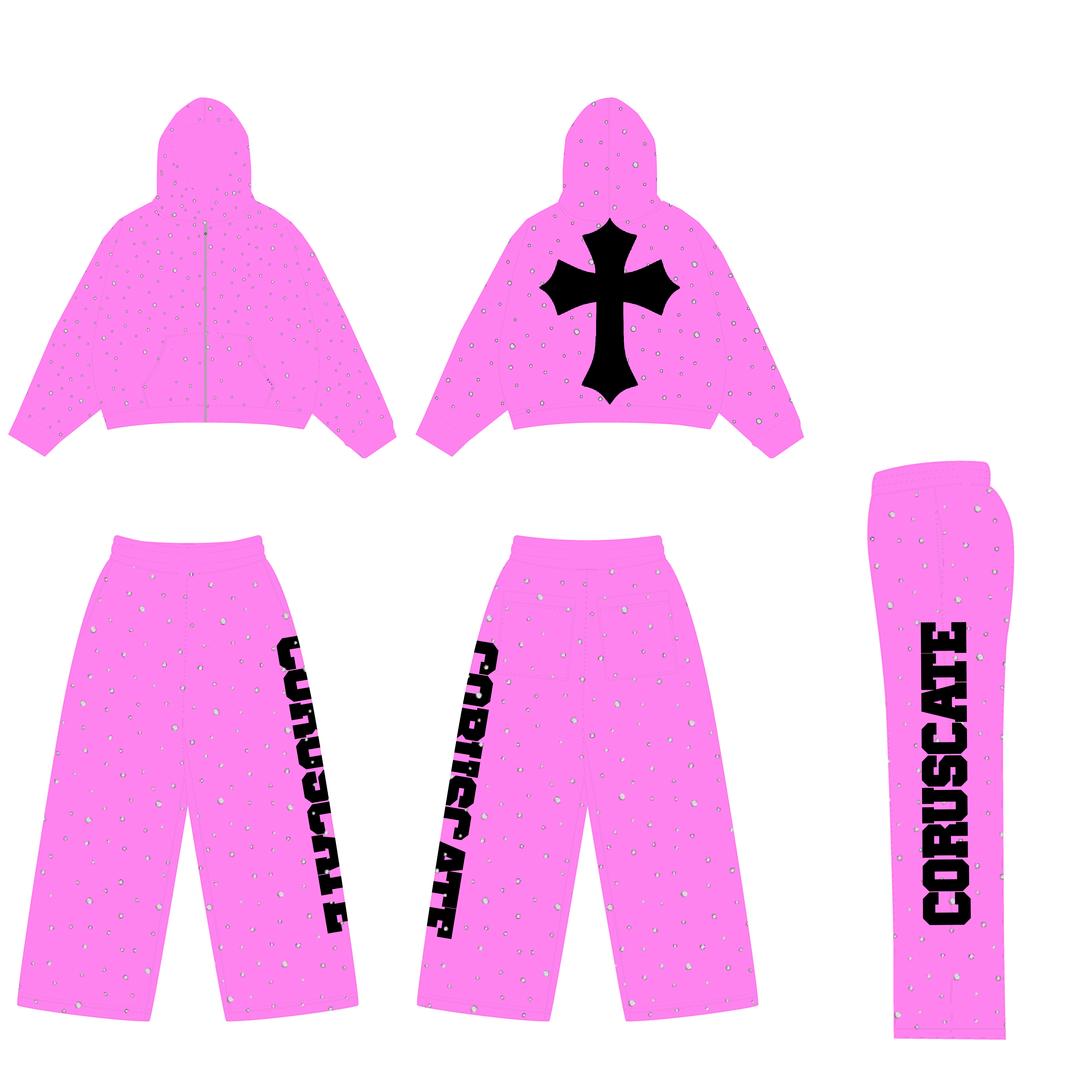 Pink Coruscate HOODIE ONLY